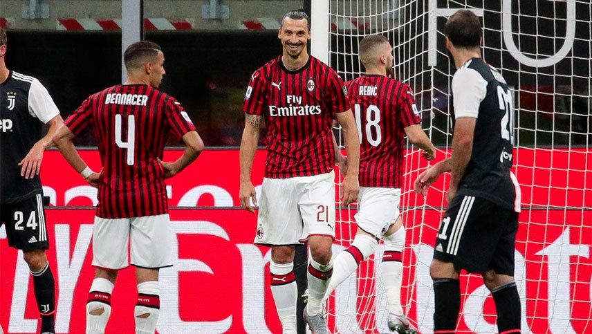 Milan se lo dio vuelta a Juventus con una remontada épica