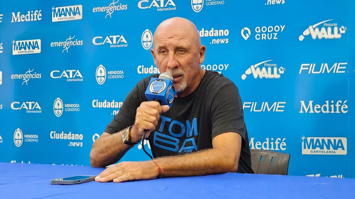 El entrenador de Godoy Cruz Daniel Oldrá, valoró la entrega de los jugadores para lograr el triunfo ante Lanús.