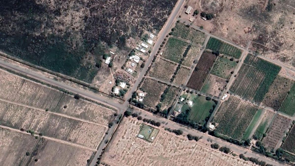 El cuerpo de Agostina estaba dentro de un galpón abandonado ubicado en calle Robert y carril Norte, de San Martín.