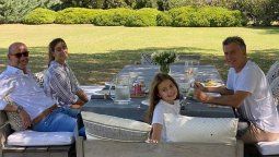 Macri y el ex de su mujer: Juliana Awada juntó a los padres de sus hijas