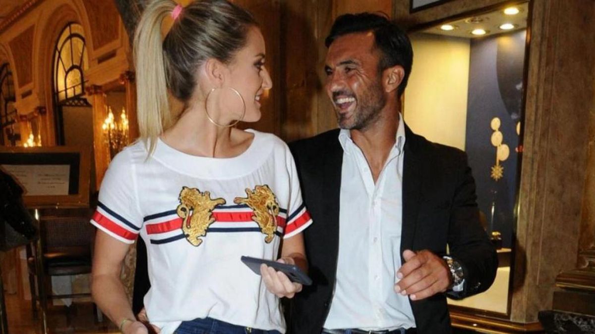 Mica Viciconte y Fabián Cubero.