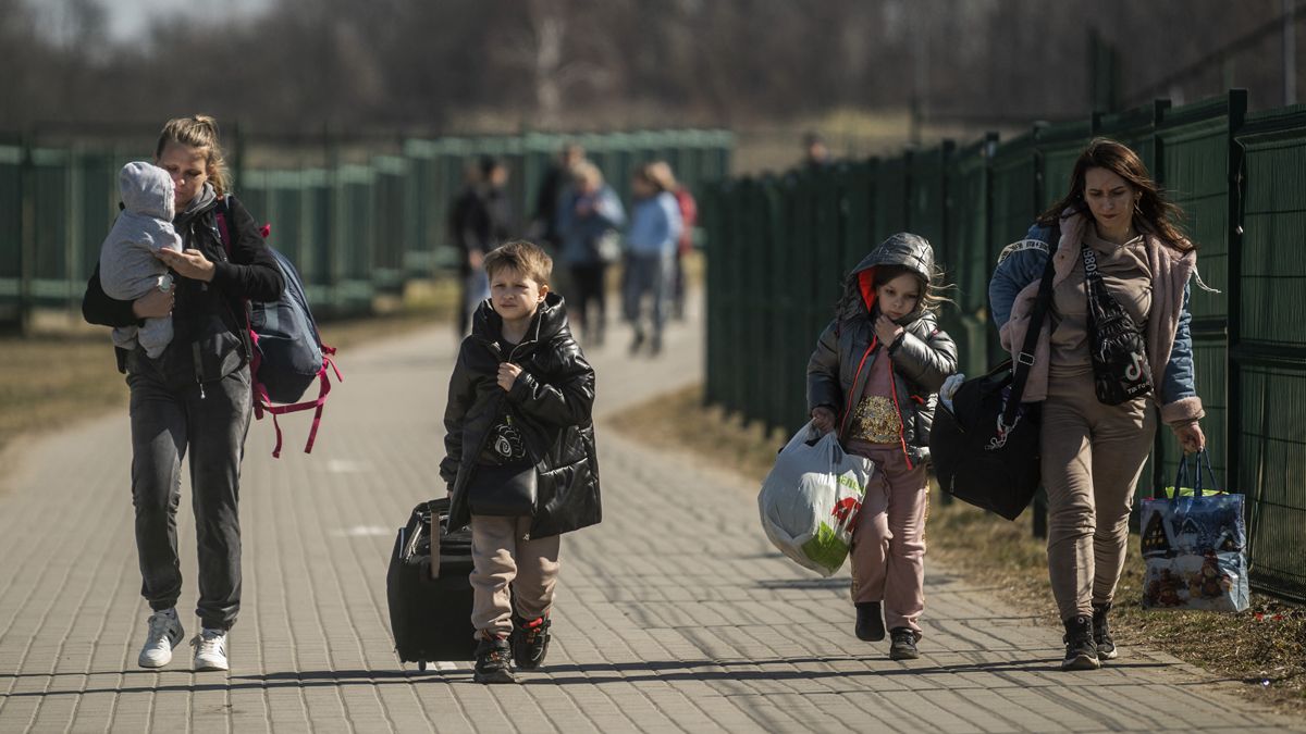 Crece el número de refugiados.