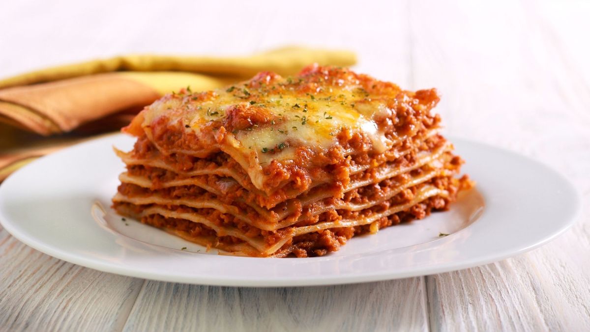 La lasagna es una de las pastas más conocidas de toda Italia.