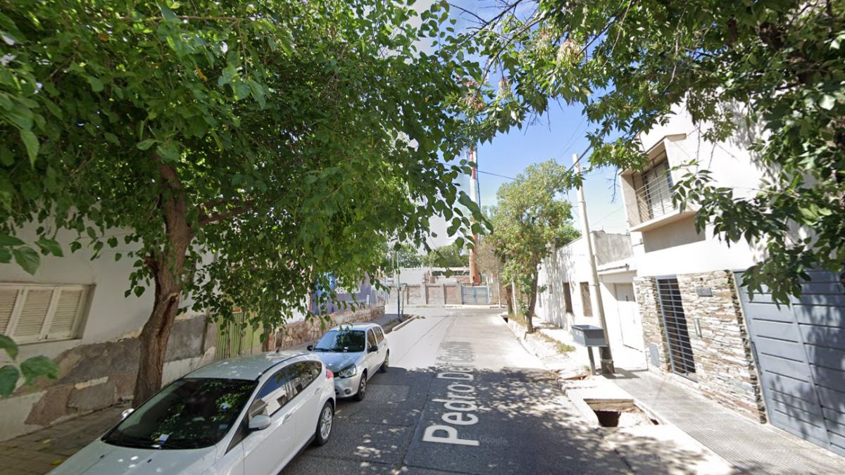 Inseguridad en Mendoza. La calle Pedro del Castillo de Godoy Cruz, que topa en el club Talleres, es el área preferido por los ladrones para realizar hurtos.