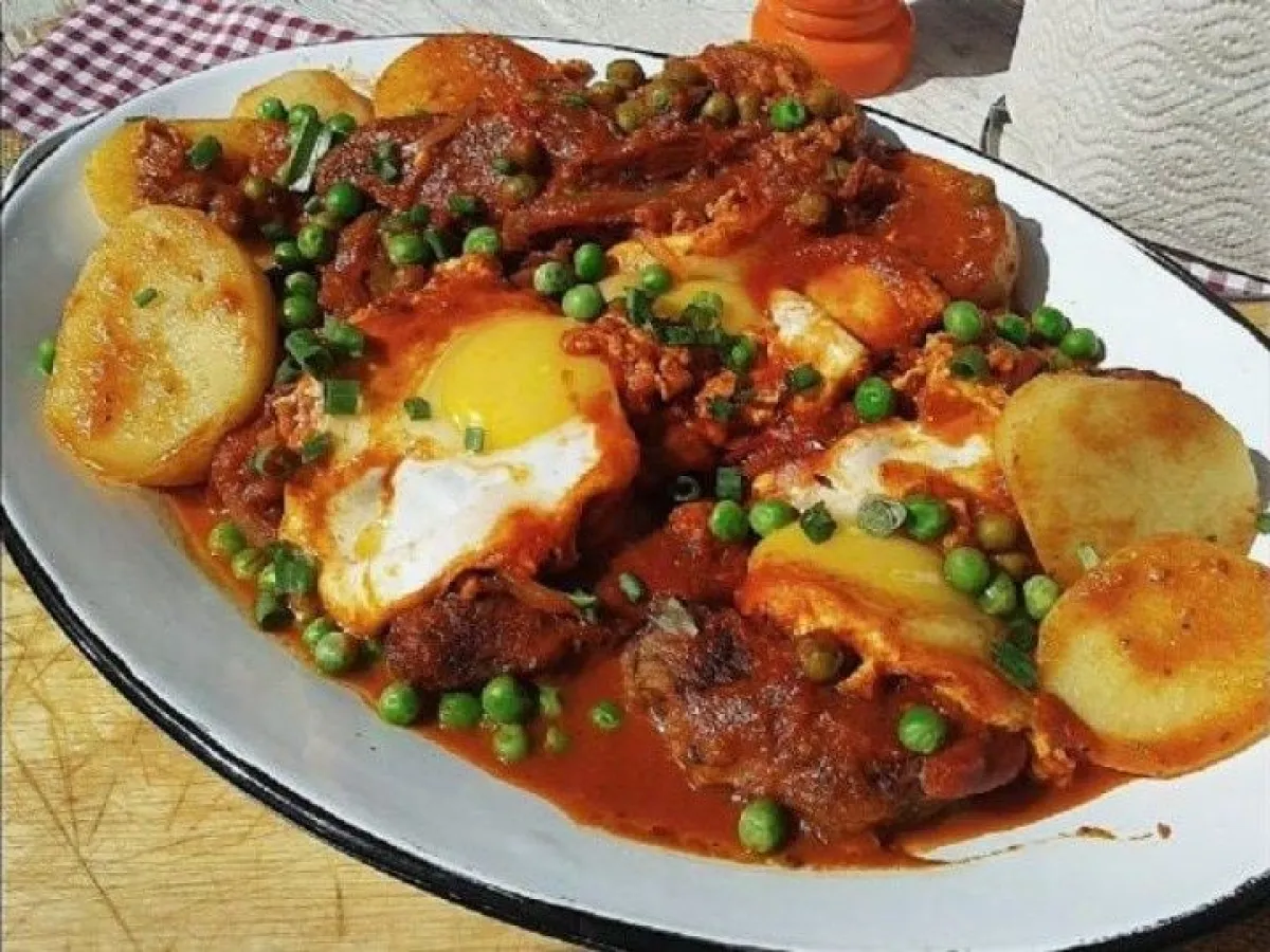 Receta zarpada: bifes a la criolla