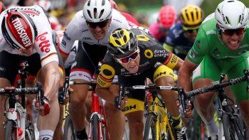 Definición de foto finish: dramática definición en el Tour de Francia