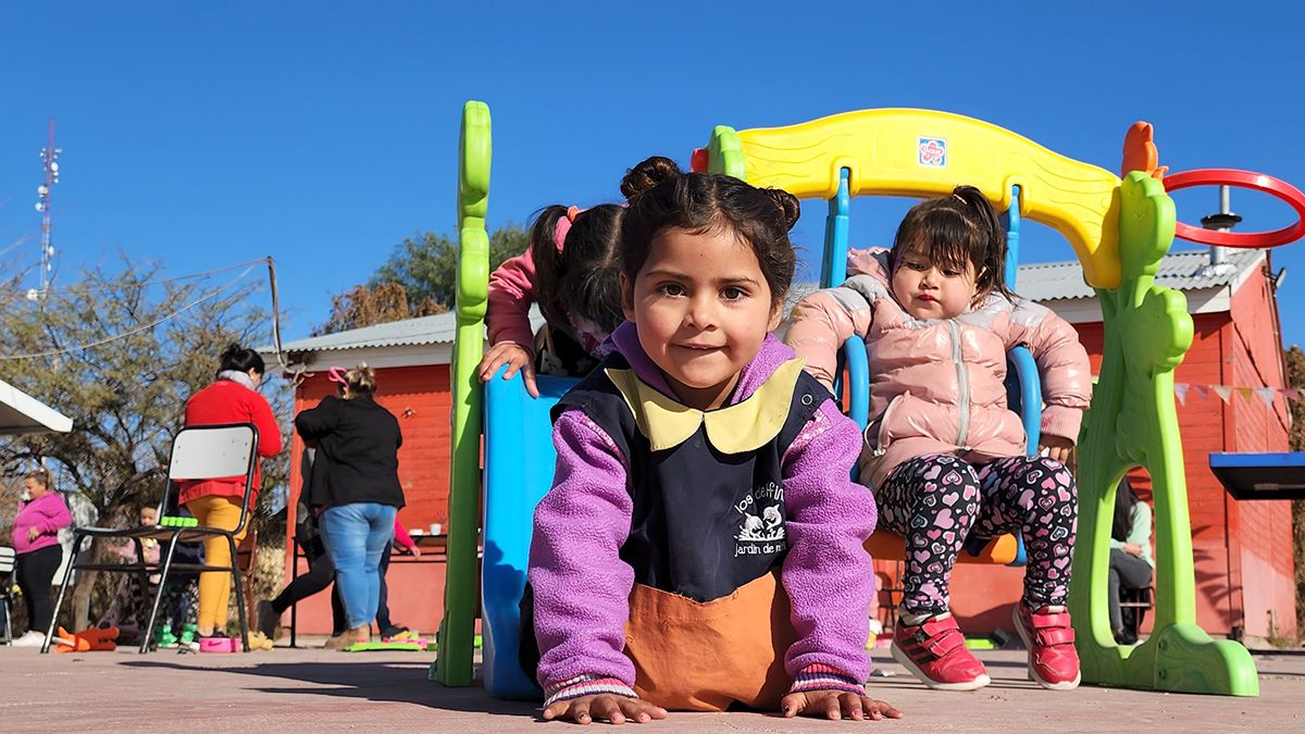 Más de 300 niños y niñas vivieron un agasajo especial por el Día del Niño.