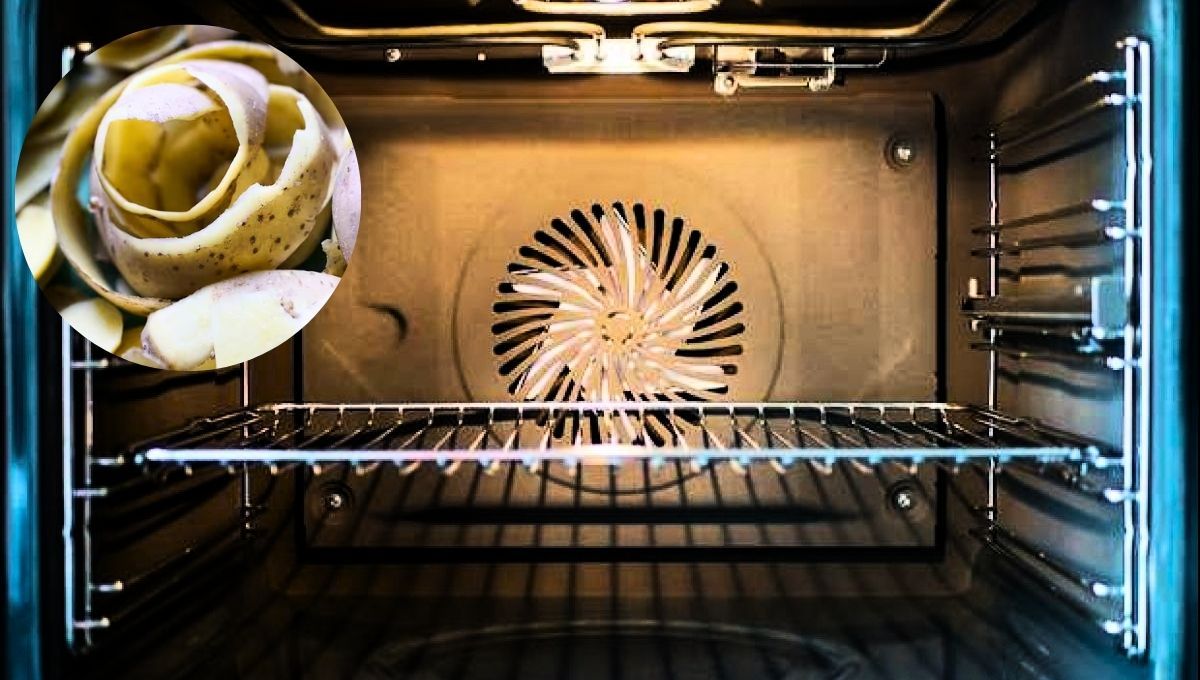 Las cáscaras de papa pueden ser beneficiosas para el horno de tu cocina