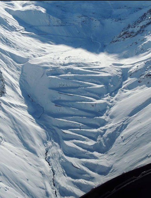Así quedaron los caracoles en la montaña chilena