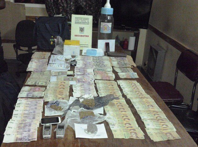 Desbarataron dos kioscos de droga y secuestraron dinero en efectivo en San Rafael