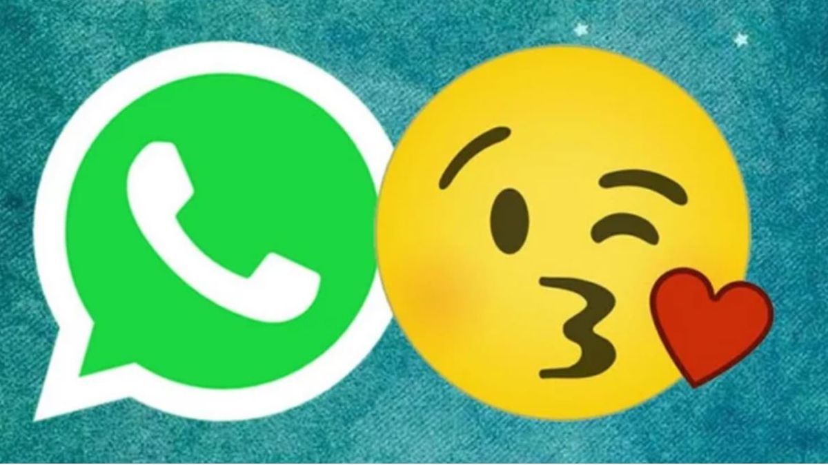 WhatsApp qu significa la carita del beso con coraz n