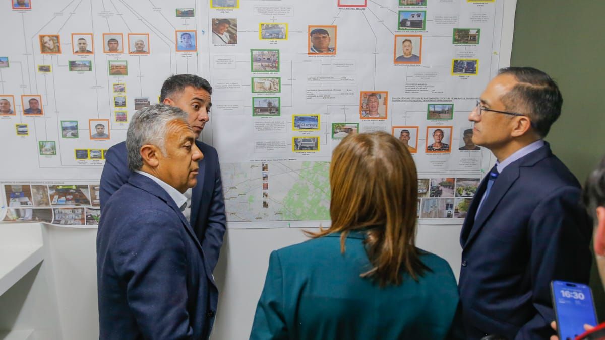 La ministra de Seguridad de la Nación, Patricia Bullrich, recorrió la nueva sede de Gendarmería Nacional en Mendoza.