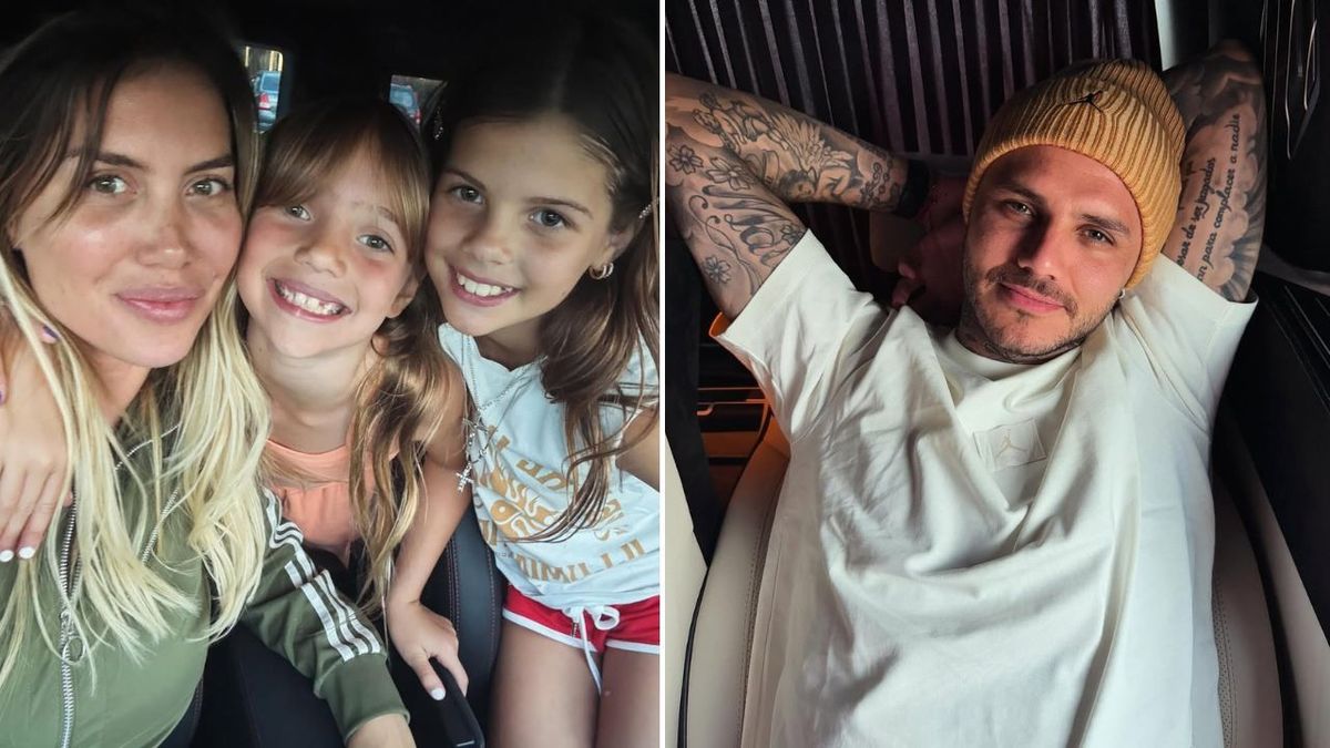 Wanda Nara publicó un tuit sobre quién se quedará con la tenencia de sus hijas y lo borró: qué decía