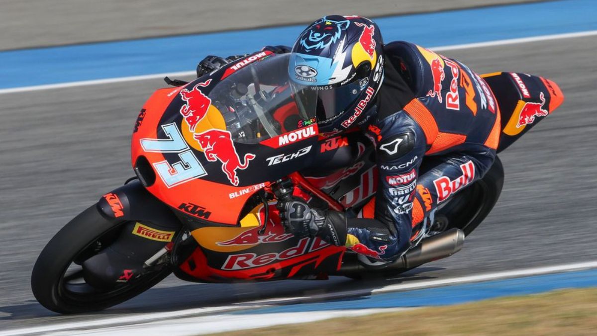 Valentín Perrone largará entre los top ten del Gran Premio de Portugal de motociclismo