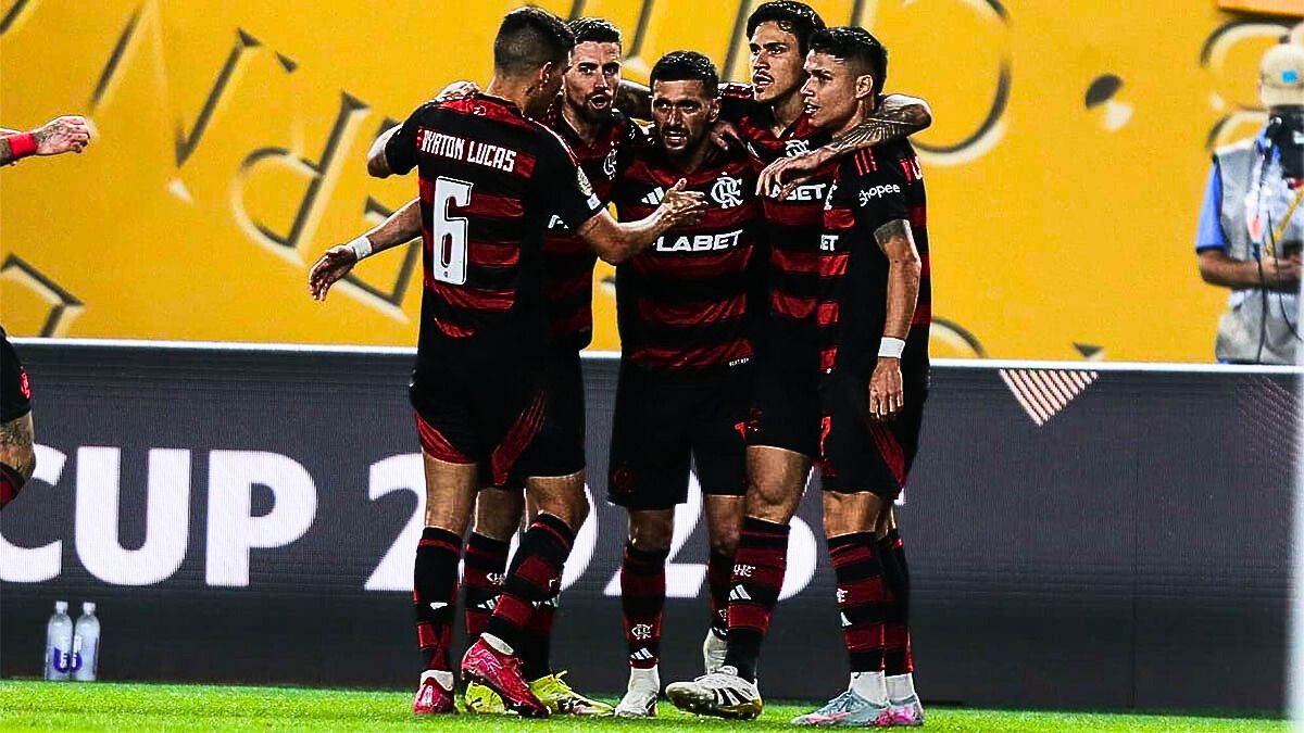 Flamengo debutó de la mejor manera en el Mundial de Clubes.