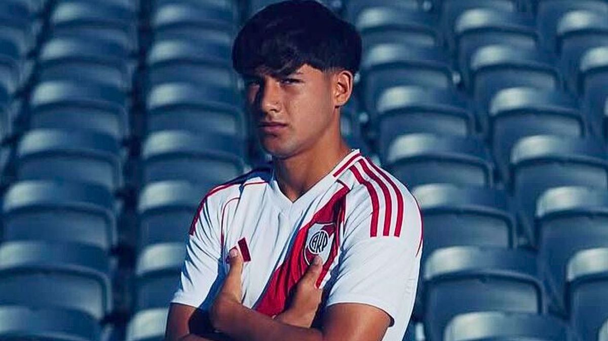 Juan Baldés es una promesa de River.
