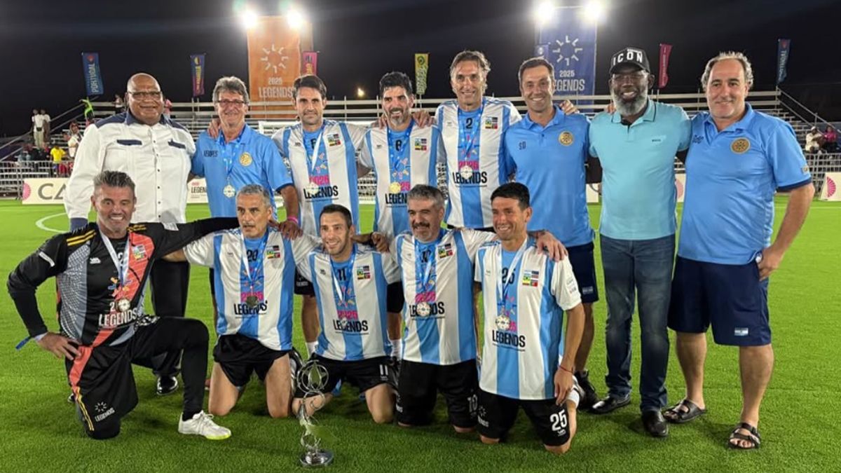 Los campeones en Curazao.