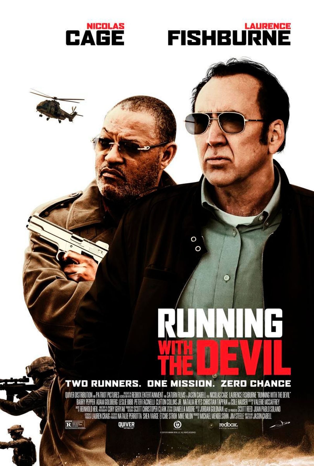 Running with the Devil", protagonizada por Nicolas Cage y Laurence Fishburne, se suma al listado de Netflix.