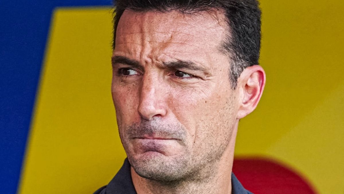 Scaloni lamentó las condiciones en las que se jugó.