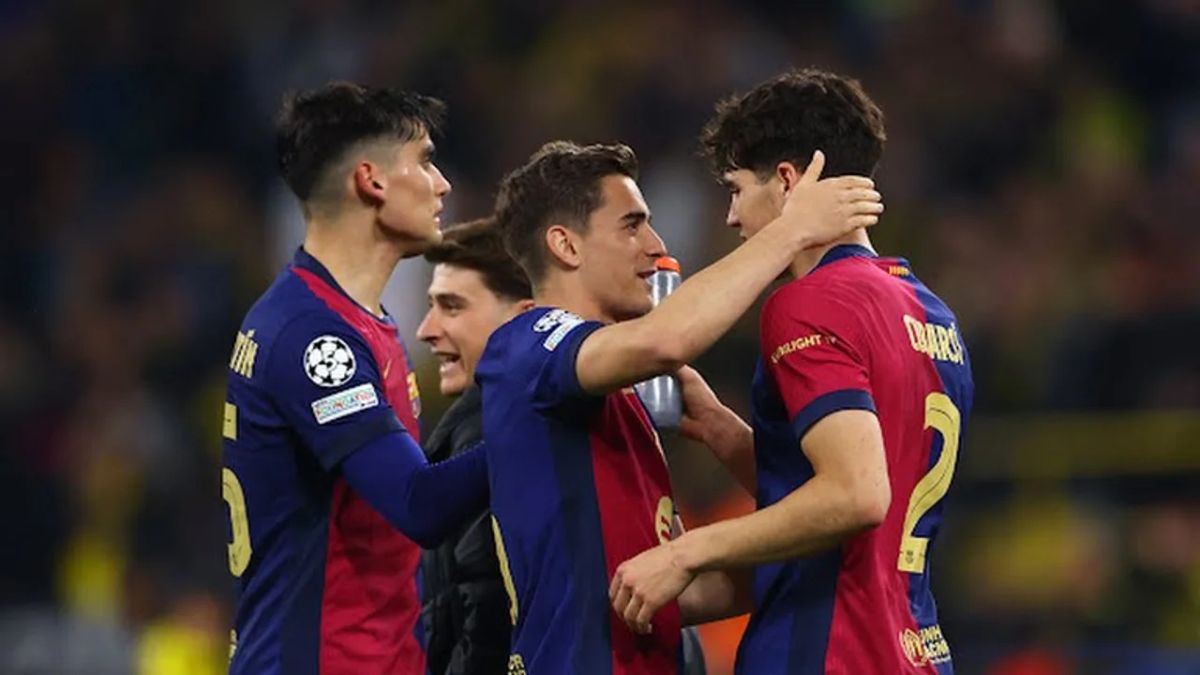 Derrota con festejo. El Barcelona sacó ventajas en el global del duelo de cuartos de final contra el Borussia Dortmund.