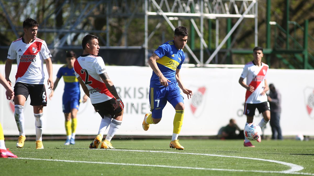 Goleada de Boca en el Superclásico de Reserva