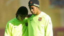 Ronaldinho reveló un consejo clave que le dio a Messi