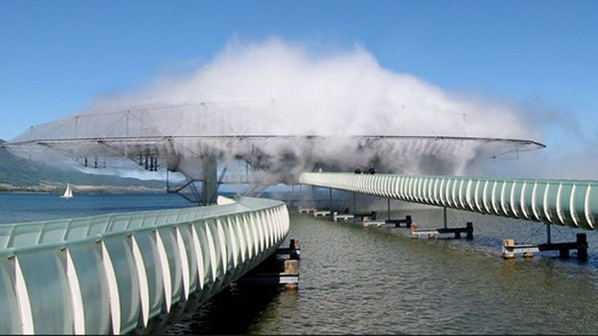 Fascinante las nubes artificiales que usarán en Qatar 2022