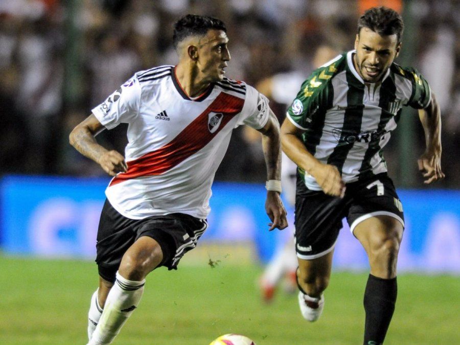 Matías Suárez podría ser titular en el River vs. Banfield por la primera fecha.