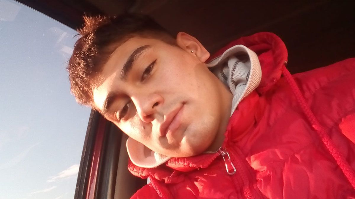 Lucas Ampuero, la víctima del crimen en Godoy Cruz.