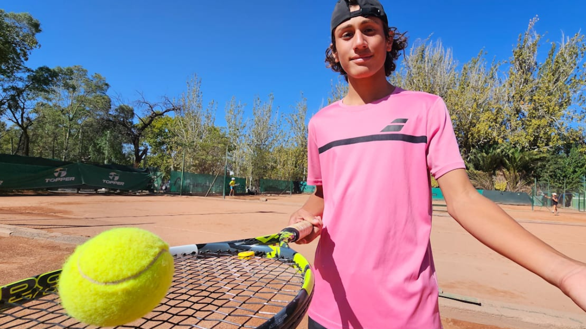Genaro Bartolucci tiene un gran futuro por delante en el tenis.&nbsp; 