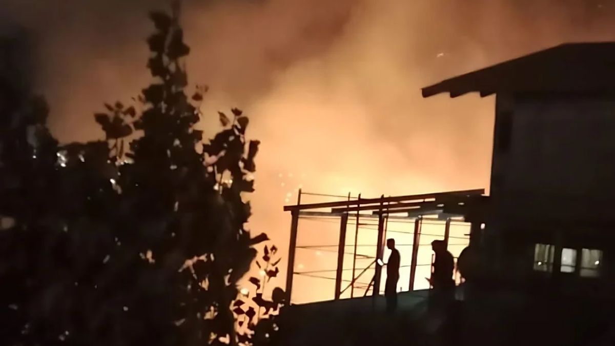Un nuevo incendio forestal en Bariloche.