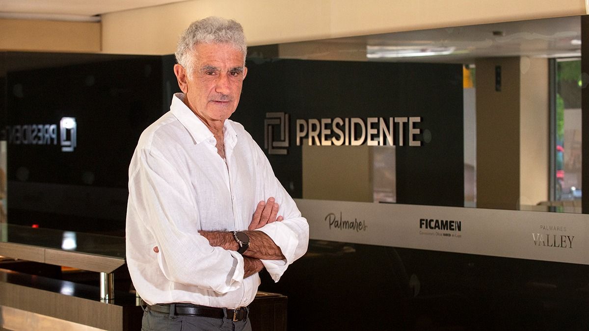 Mario Groisman fundó el grupo Presidente en los años '70 y a principios de los 2000 se sumó su hijo Julián. Mario Groisman fundó el grupo Presidente en los años '70 y a principios de los 2000 se sumó su hijo Julián.