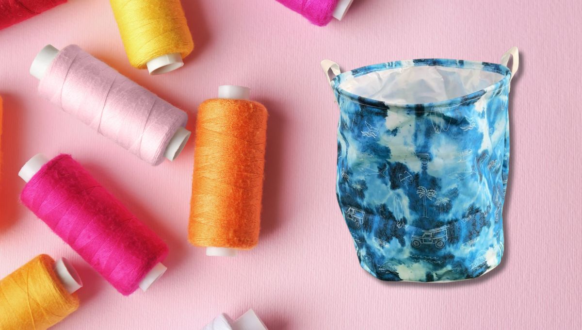 Puedes hacer uno o varios canastos para guardar la ropa sucia, los juguetes, las toallas o lo que desees.&nbsp;