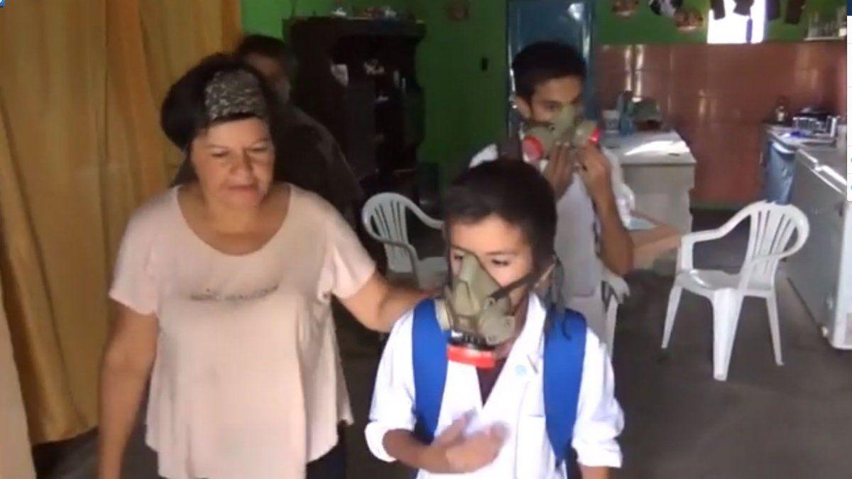 Volvieron a fumigar con agrotóxicos cerca de la escuela N° 54 de San José