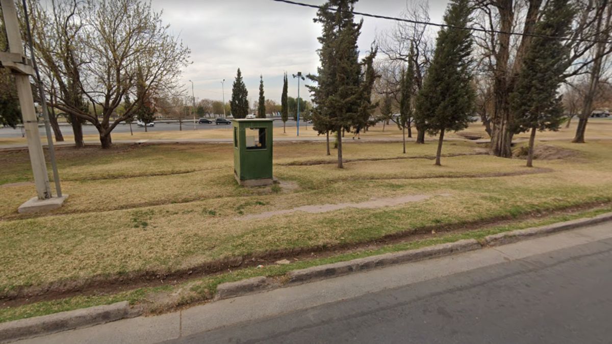 La garita donde se habría producido el abuso sexual en Guaymallén.