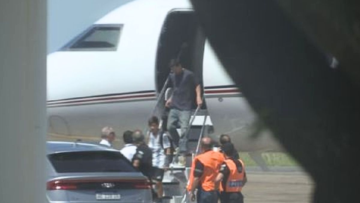 Lionel Messi regresó a la Argentina para pasar las fiestas con su familia.&nbsp;