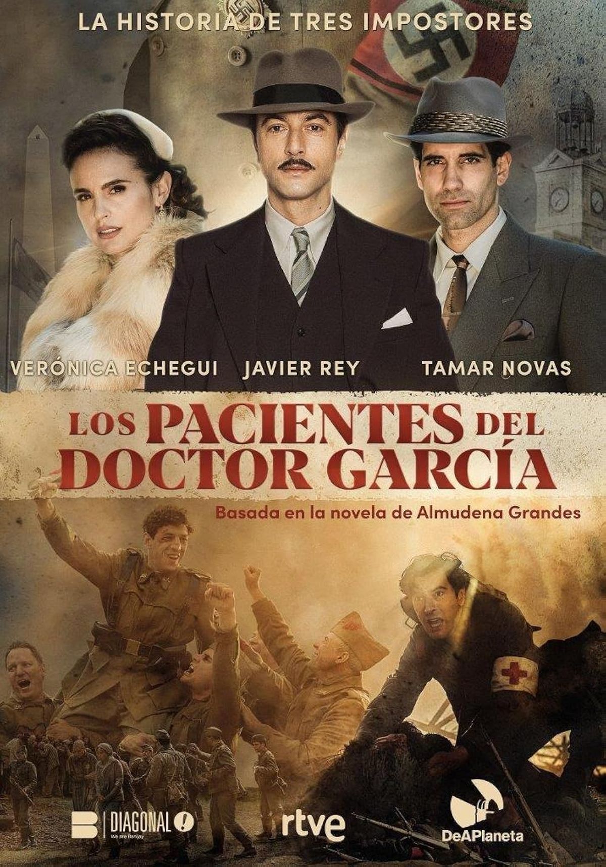 Los pacientes del doctor García. Es la gran serie de época en la que actuán, Verónica Echegui, Javier Rey y Tamar Novas. Los pacientes del doctor García. Es la gran serie de época en la que actuán, Verónica Echegui, Javier Rey y Tamar Novas.