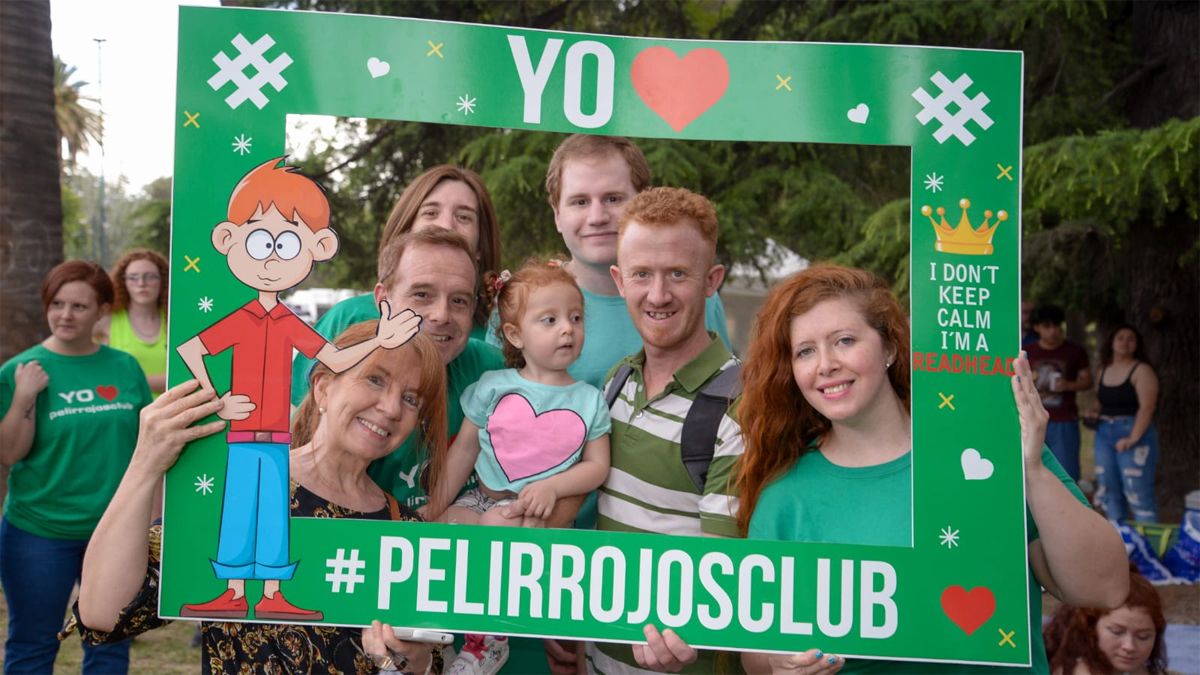 Los pelirrojos mendocinos recibieron a sus compañeros del club de otras provincias.