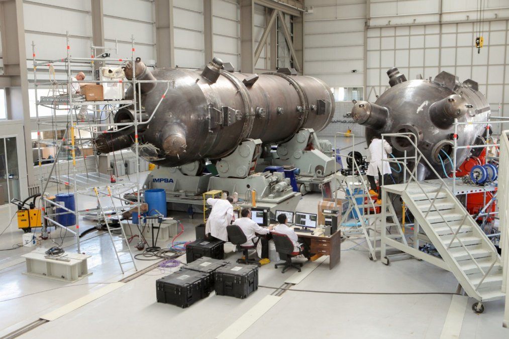 La cámara nuclear de IMPSA.