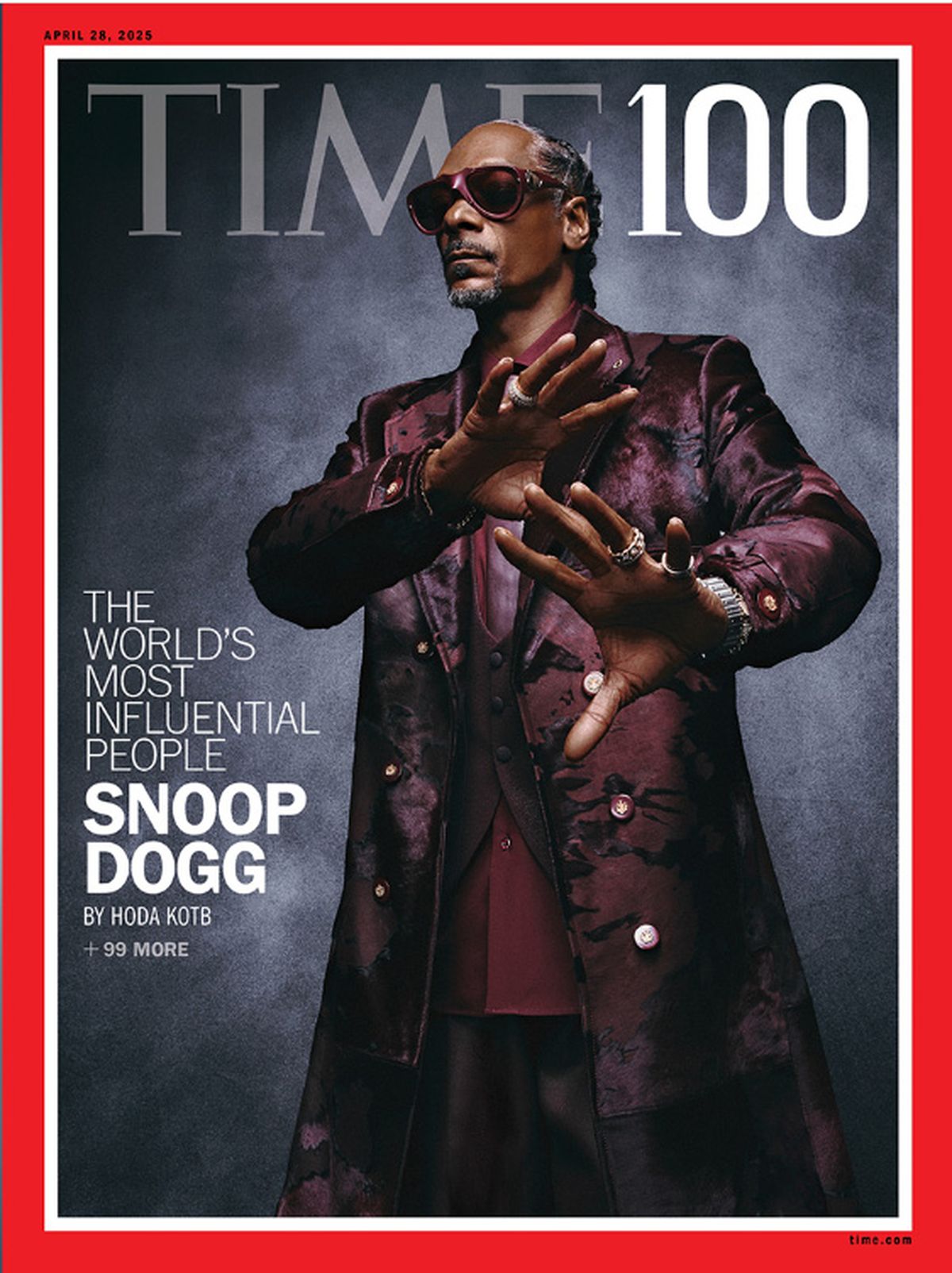 Tapa de la revista Time, con las 100 personas más influyentes del mundo. Tapa de la revista Time, con las 100 personas más influyentes del mundo.