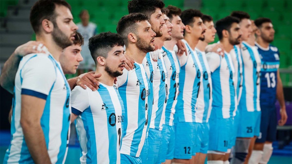 Argentina cayó ante Irán en el Mundial de vóley.