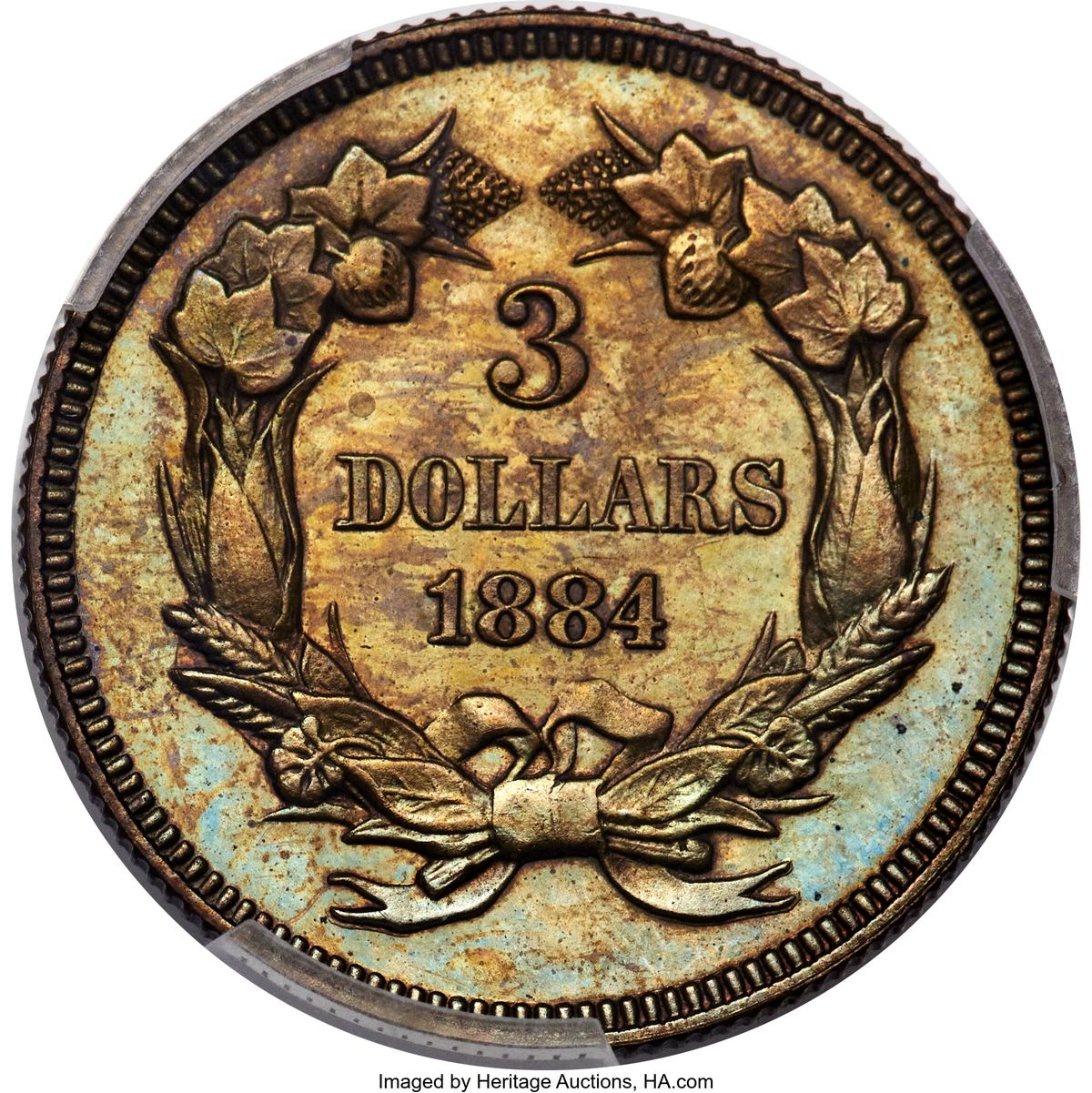 Esta moneda de 3 dólares es de tirada limitada. Esta moneda de 3 dólares es de tirada limitada.