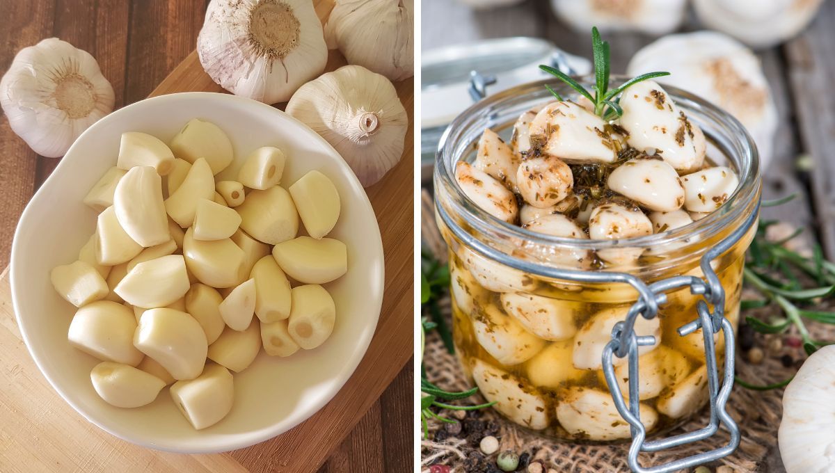 ¿Cómo hacer ajos en conserva y que duren hasta 6 meses?