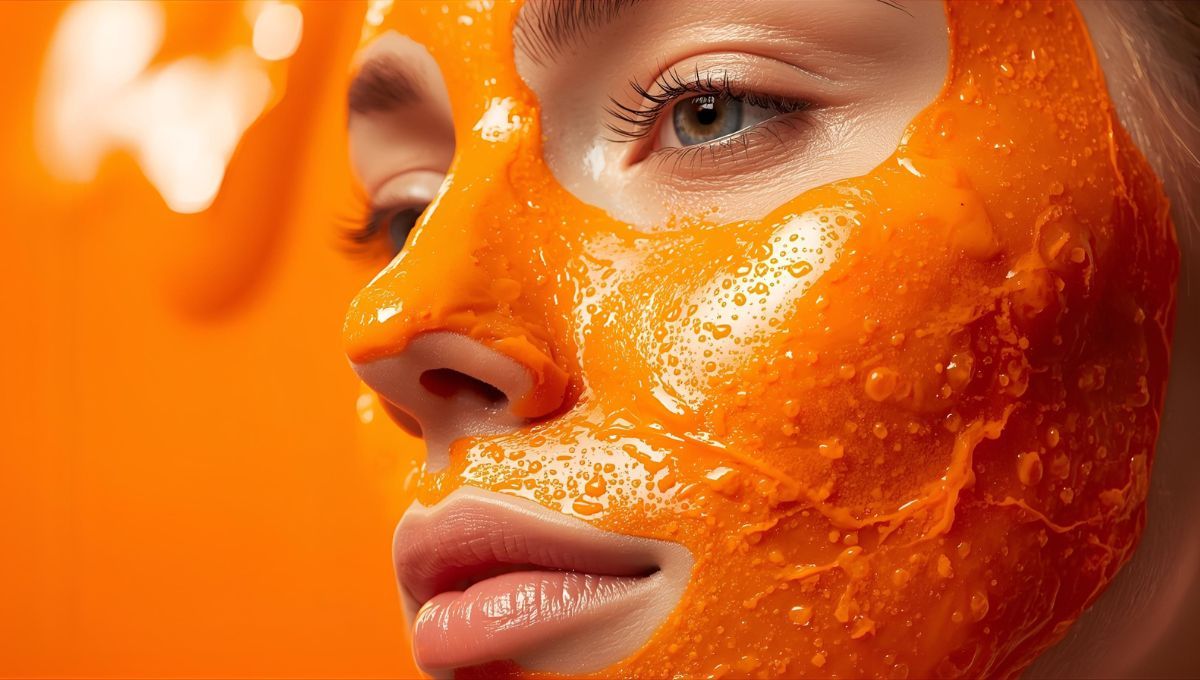 Mascarilla facial de zanahoria y miel.&nbsp;