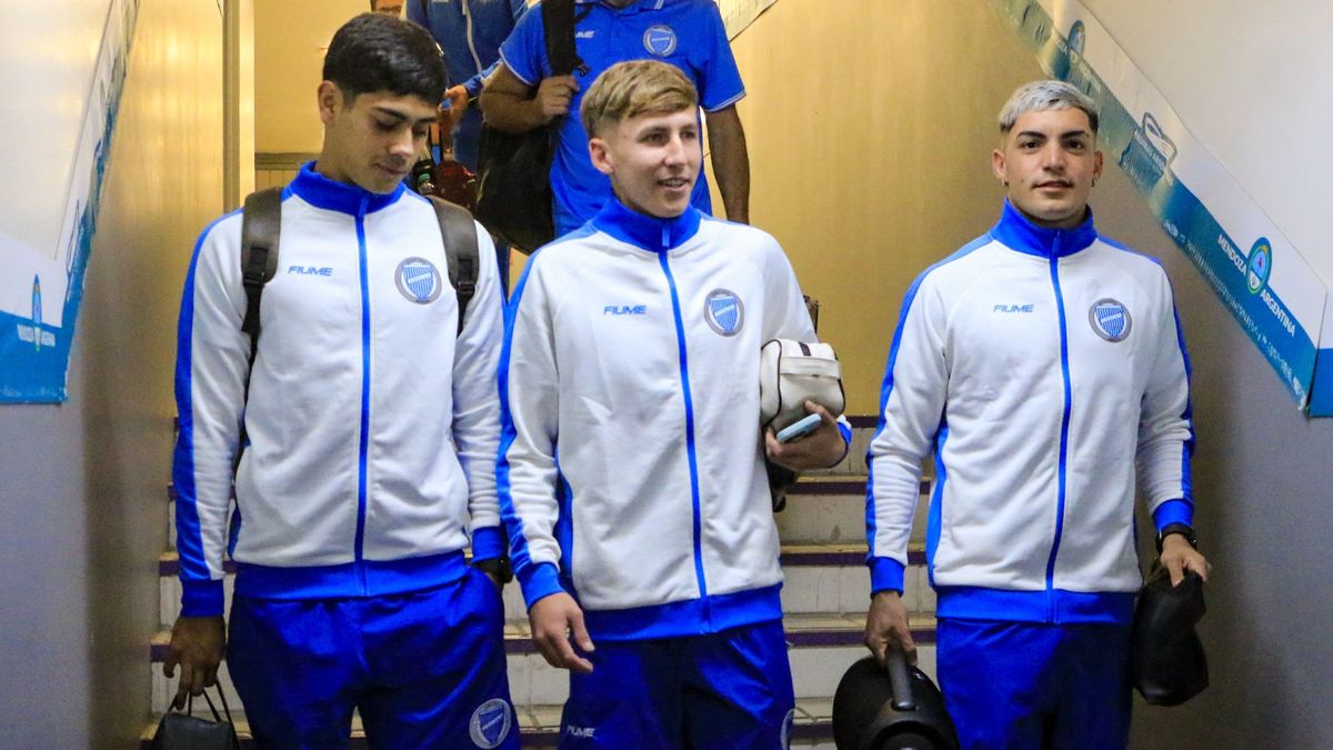 Mateo Mendoza, Santino Andino y Luciano Pascual serán titulares en Godoy Cruz en el choque ante San Martín de San Juan.