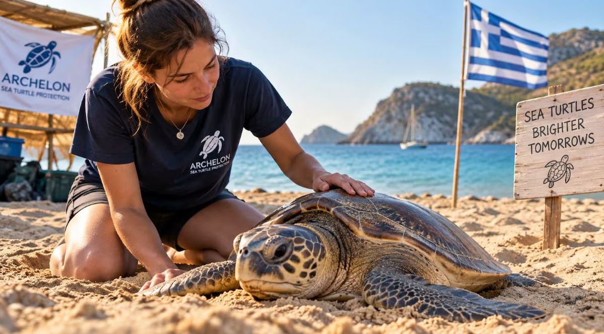 Grecia busca voluntarios para cuidar tortugas marinas: ofrecen alojamiento y no piden experiencia