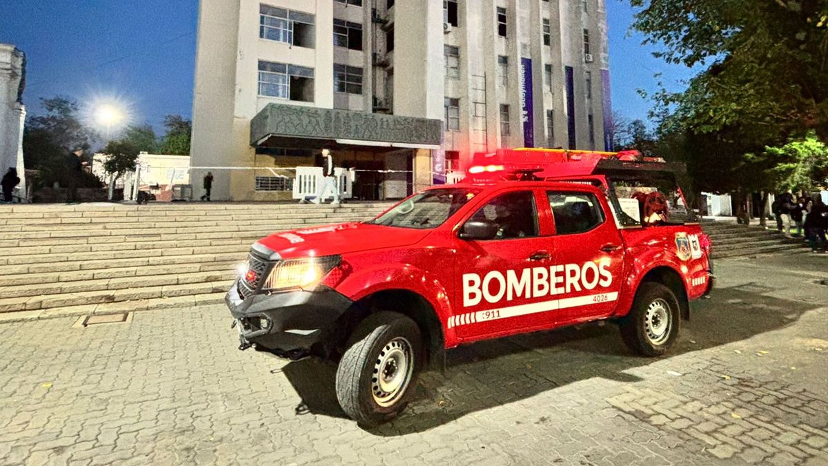 Se incendió el tercer piso de la Municipalidad de Guaymallén y se suspendió la actividad