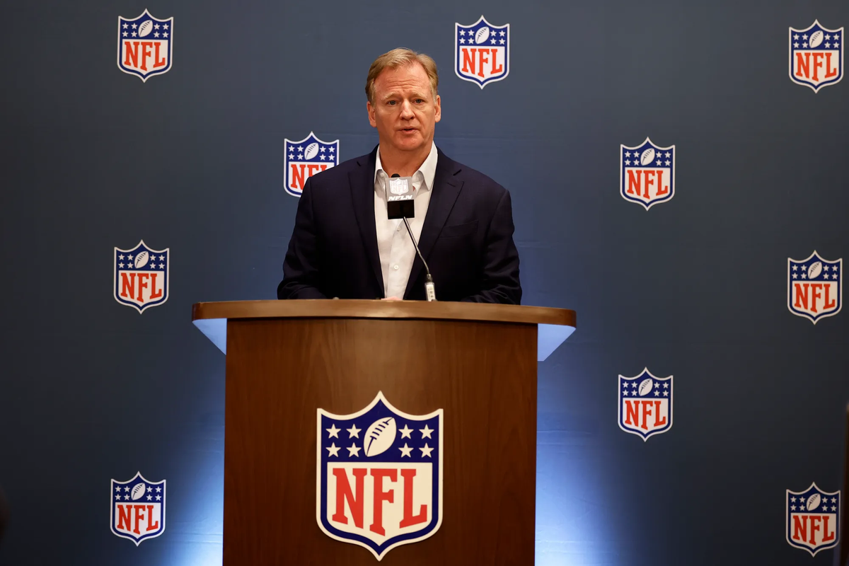 Roger Goodell, el comisionado en jefe de la NFL, habló sobre los objetivos de la liga estadounidense. Roger Goodell, el comisionado en jefe de la NFL, habló sobre los objetivos de la liga estadounidense.