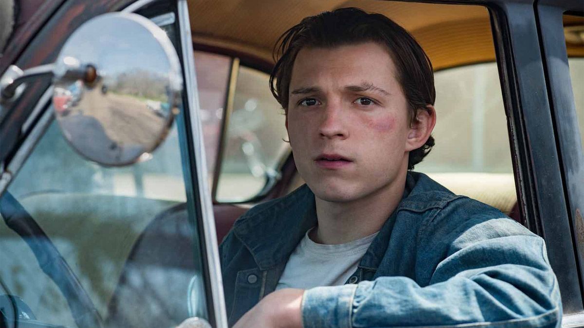 Tom Holland protagoniza a Arvin Russell en El diablo a todas horas, película de Netflix.