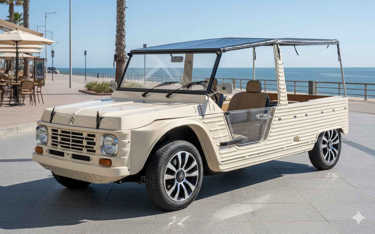 Así sería la nueva versión del Citroën Mehari. Así sería la nueva versión del Citroën Mehari. 